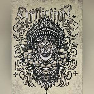 Mens affliction tshirt
